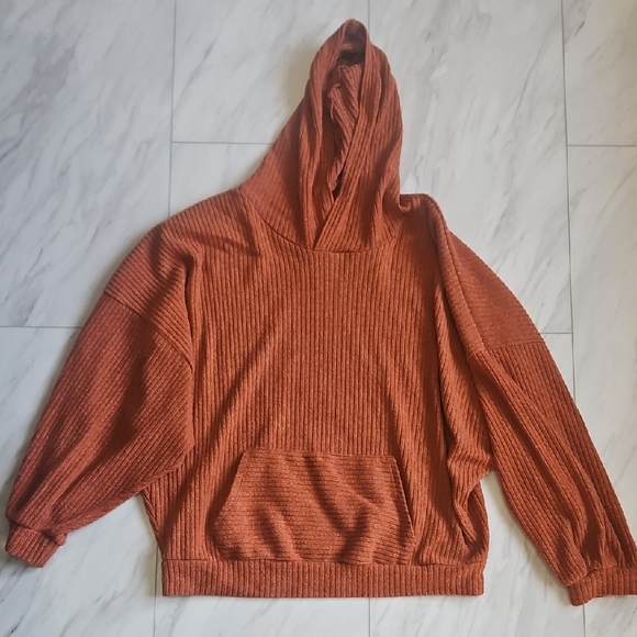 Rust Sweater Hoodie - Picture 1 of 2
